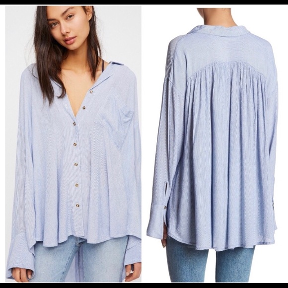 Free People Tops - Free People Magic Breeze bell sleeve shirt.